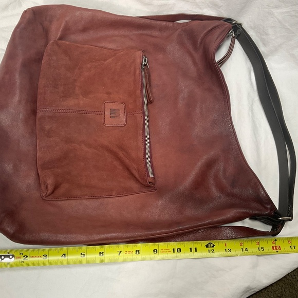 Biba Leather Shoulder Bag Convertible Backpack - Picture 6 of 11